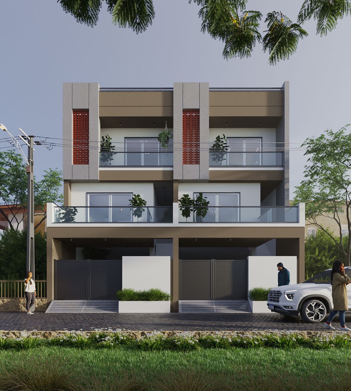 4 BHK Modern Bungalow for Sale in Vardhman Nagar-8, Rajkot